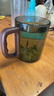 泥也杯子玻璃杯茶杯马克杯玻璃水杯家用玻璃茶杯高硼硅玻璃杯绿茶杯男 实拍图