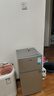 奥克斯小冰箱家用小型迷你冷藏冷冻两用出租房宿舍用节能省电寝室办公室电冰箱 【净化去味】156银色【高效保鲜 铜管速冷】42L 实拍图