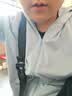 名创优品（MINISO）冰丝防晒衣男夏季户外大帽檐防紫外线外套凉感上衣服 冰雾蓝 2XL 实拍图