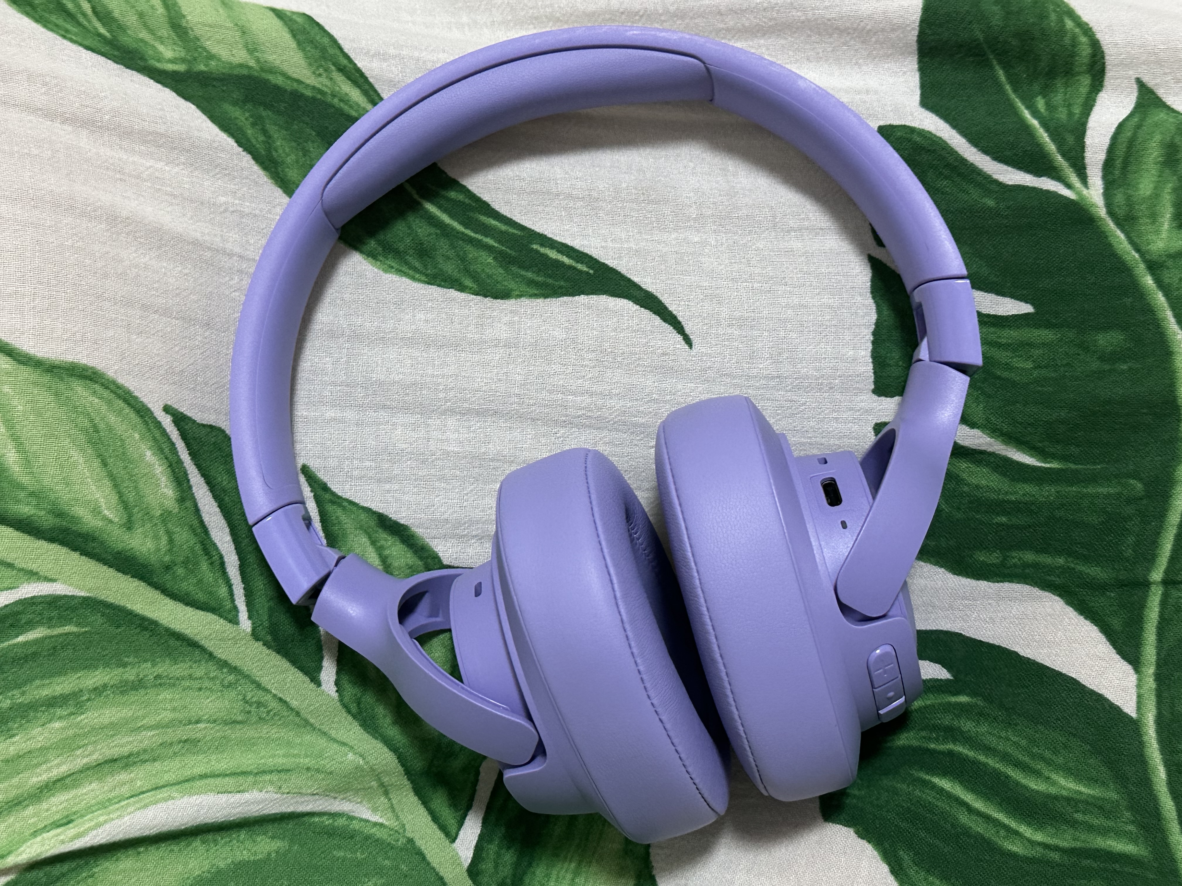 JBL TUNE770NC头戴式蓝牙耳机 主动降噪无线耳机 华为苹果小米通用耳机 礼物推荐紫色 实拍图