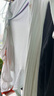 婧麒婴儿衣服夏季薄款新生宝宝提花连体衣长袖纯棉空调服爬服夏装单件 小鲸鱼绿 90cm 实拍图