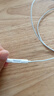 纽曼（Newmine） XL10线控音乐手机耳机半入耳式有线耳机耳麦3.5mm接口 电脑笔记本手机适配 白色 实拍图