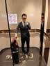 罗蒙西服套装男士修身职业正装西装套装商务伴郎服新郎服结婚礼服男装 实拍图