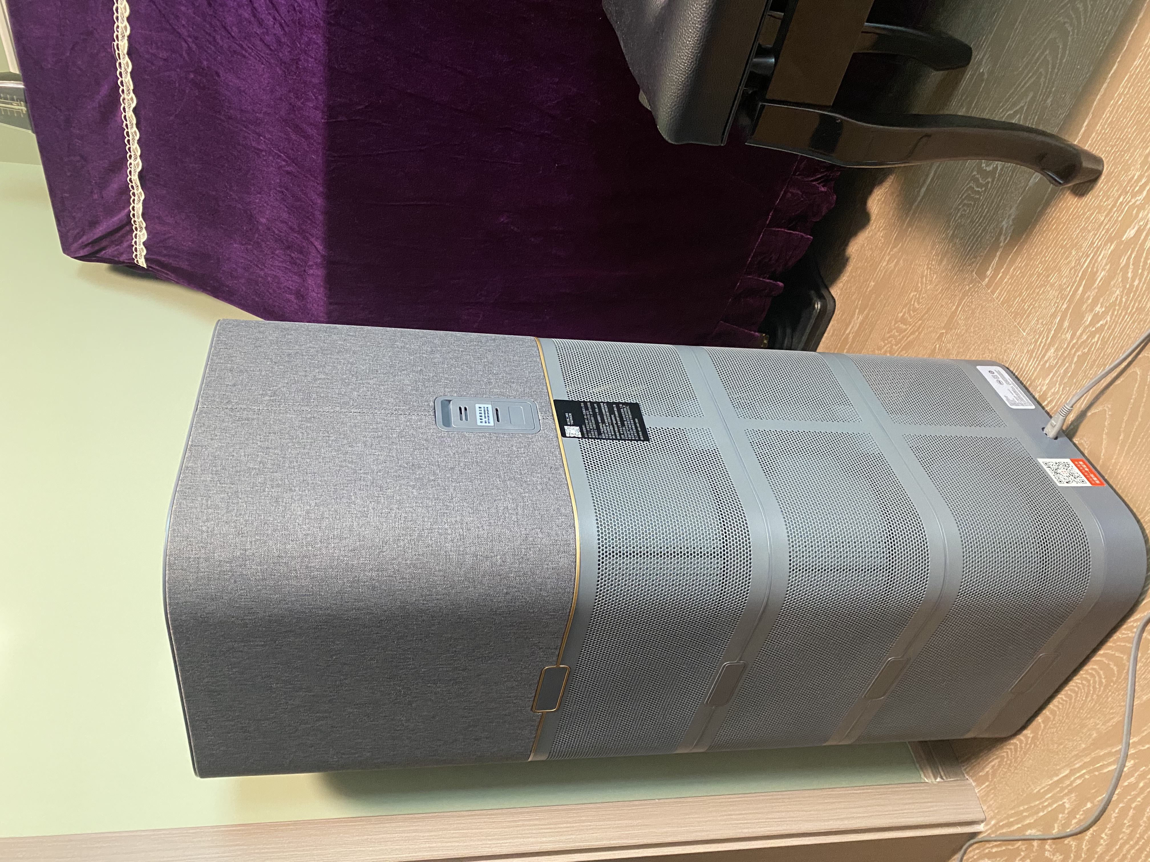 霍尼韦尔（Honeywell）空气净化器除花粉甲醛细菌流感病毒卫健委备案消毒机hmax空间舱全屋速净家电KJ1000F-P22B 实拍图