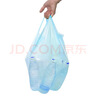 利得背心垃圾袋彩色50*60cm200只双面1.6丝家用大号干湿分类手提袋 实拍图