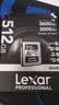 雷克沙（Lexar）512GB CFexpress Type B存储卡 读3600MB/s 适配富士佳能尼康 8K流畅录制 4.0高速接口 （SILVER） 实拍图