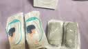 蓓安适一次性内裤男无菌纯棉旅行便携免洗短裤双档4条装 平角男灰XL 实拍图