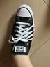 匡威（Converse）All Star夏季经典帆布男女低帮休闲运动鞋黑色101001 101001/黑色 44.5 实拍图