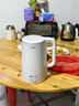 美的（Midea）电热水壶烧水壶钛材质2200W速沸内外双钢保温自动断电养生2L大容量  MK-SH20M127-T 实拍图