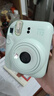 富士（FUJIFILM）instax 拍立得mini12 一次成像相机 mini11/41三寸相纸 生日礼物 女生送礼奖品 【刮刮乐抽相纸】 Mini12 薄荷绿【经典百搭】 官方标配+20张相纸 实拍图