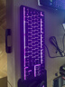 雷蛇（Razer）雨林狼蛛V3竞技版 轻机械游戏键盘 电竞游戏键盘 87键 带腕托 RGB背光灯效 实拍图