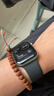 Apple/苹果 Watch S11 智能手表GPS款46毫米深空灰色铝金属表壳黑色运动型表带M/L MEVP4CH/B 实拍图