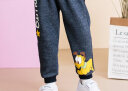 迪士尼童装儿童长裤迪士尼宝宝系列休闲裤 深蓝K1180 3岁/身高100cm 实拍图