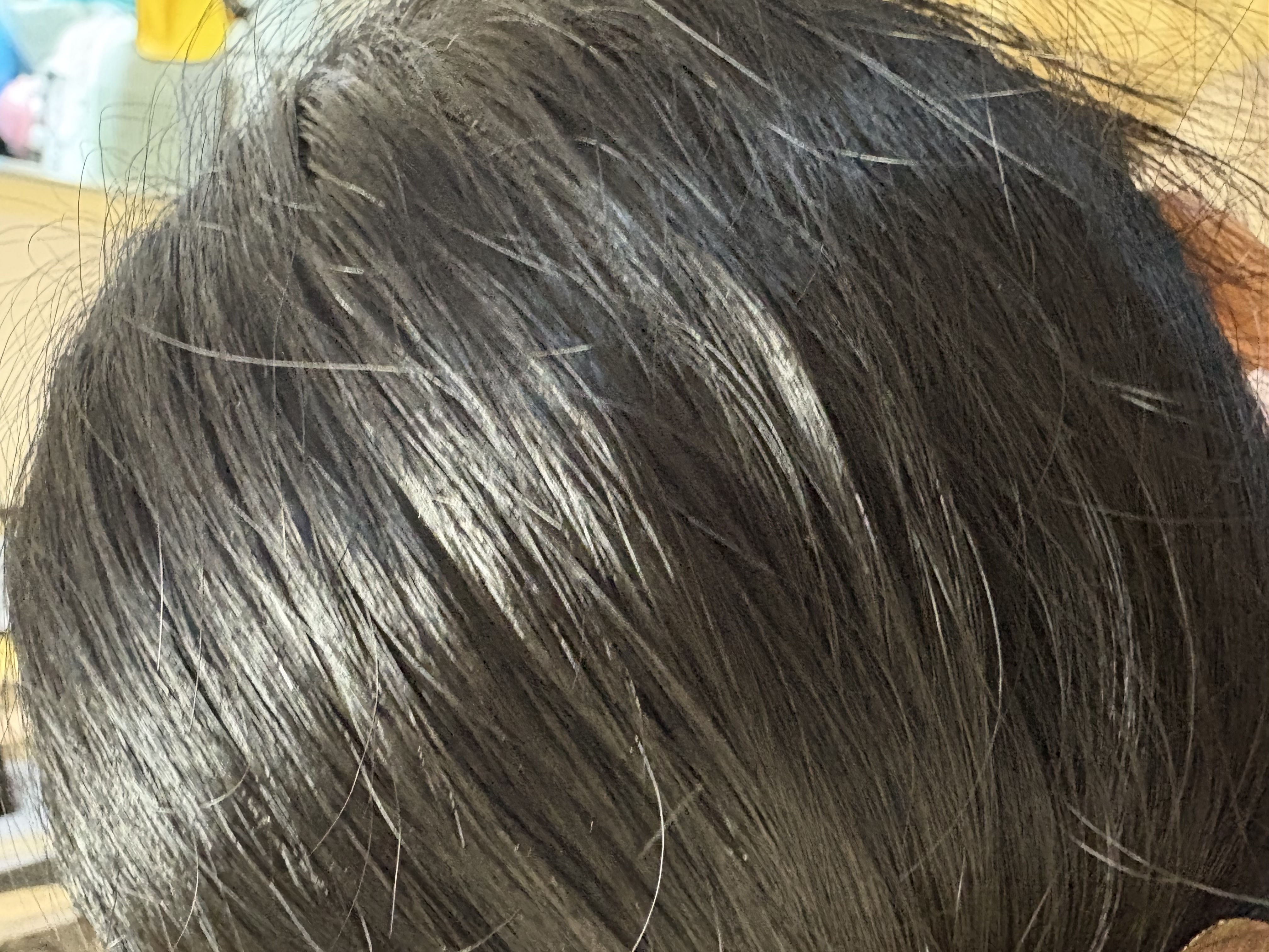 忆丝芸染发膏黑发植物纯不沾头皮盖白发无刺天然京东女士专用自然黑 实拍图