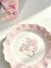 满朝佳（MANCHAOJIA）三丽鸥好看的漂亮陶瓷盘子家用可爱hellokitty餐具水果餐盘碟子 实拍图