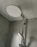 高仪（GROHE）进口恒温花洒套装 淋浴花洒200MM顶喷 空气注入手持套装27389002 【恒温款】有下出水 实拍图