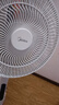美的（Midea）【闪拆系列】一键闪电拆装直流变频家用语音电风扇一级能效静音落地扇大风力卧室立式电扇SDJ30BC 实拍图