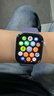 Apple/苹果 Watch S11 智能手表GPS+蜂窝款42毫米银色铝金属表壳雾紫色运动型表带M/L MF9J4CH/B 实拍图