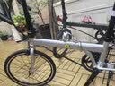 大行（DAHON）P18弯把折叠公路车451轮组18速男女通用折叠自行车KDC083 电镀银 实拍图