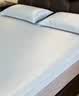 半弦月【热销爆款】爽爽冰丝凉席子可机洗床笠床单学生宿舍1.5mx1.8x2米 冰川蓝丨冰丝凉感丨可机洗加厚款 180cm*200cm 丨床笠款丨贈枕套*2 实拍图