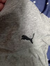 彪马（PUMA）纯棉纯色宽松短袖T恤男女款新款夏季运动上衣 690409 灰色-03 S (170/92A) 实拍图