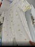 欢喜小熊新生儿连体哈衣春夏季宝宝纯棉护肚爬服0-6个月新生婴儿蝴蝶衣 实拍图