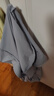 名创优品（MINISO）冰丝防晒衣男夏季户外大帽檐防紫外线外套凉感上衣服 浅灰 2XL 实拍图
