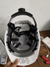 霍尼韦尔（Honeywell）安全帽阻燃耐低温 L99S新国标 HDPE工地电力领导高级头盔防砸抗冲击 白色透气1顶 实拍图