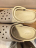 卡骆驰（CROCS）新款厚底云朵洞洞鞋送女友礼物206750 骨白色   39-40 实拍图