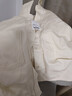 优衣库牛仔箱型衬衫/半袖/水洗产品女装男装衬衣483877 30 浅米色 L 实拍图