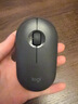 罗技（Logitech）PEBBLE 2.0 无线蓝牙鼠标 静音鼠标 办公鹅卵石便携 升级Pebble2代 黑色 实拍图