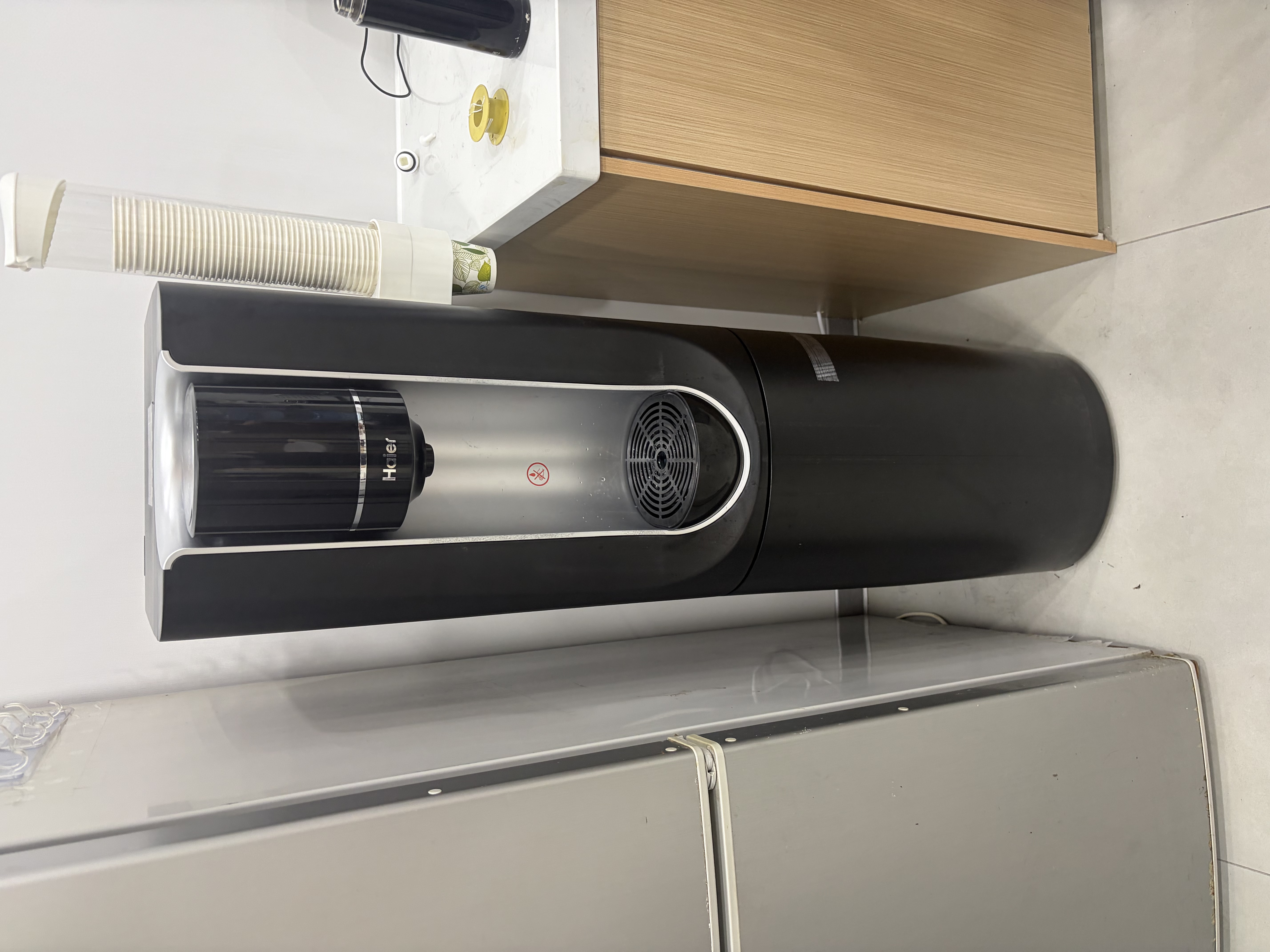 海尔（Haier）HJR75-L净水器RO反渗透直饮加热净饮一体机速热式饮水机办公室立式商用家用净水器 实拍图