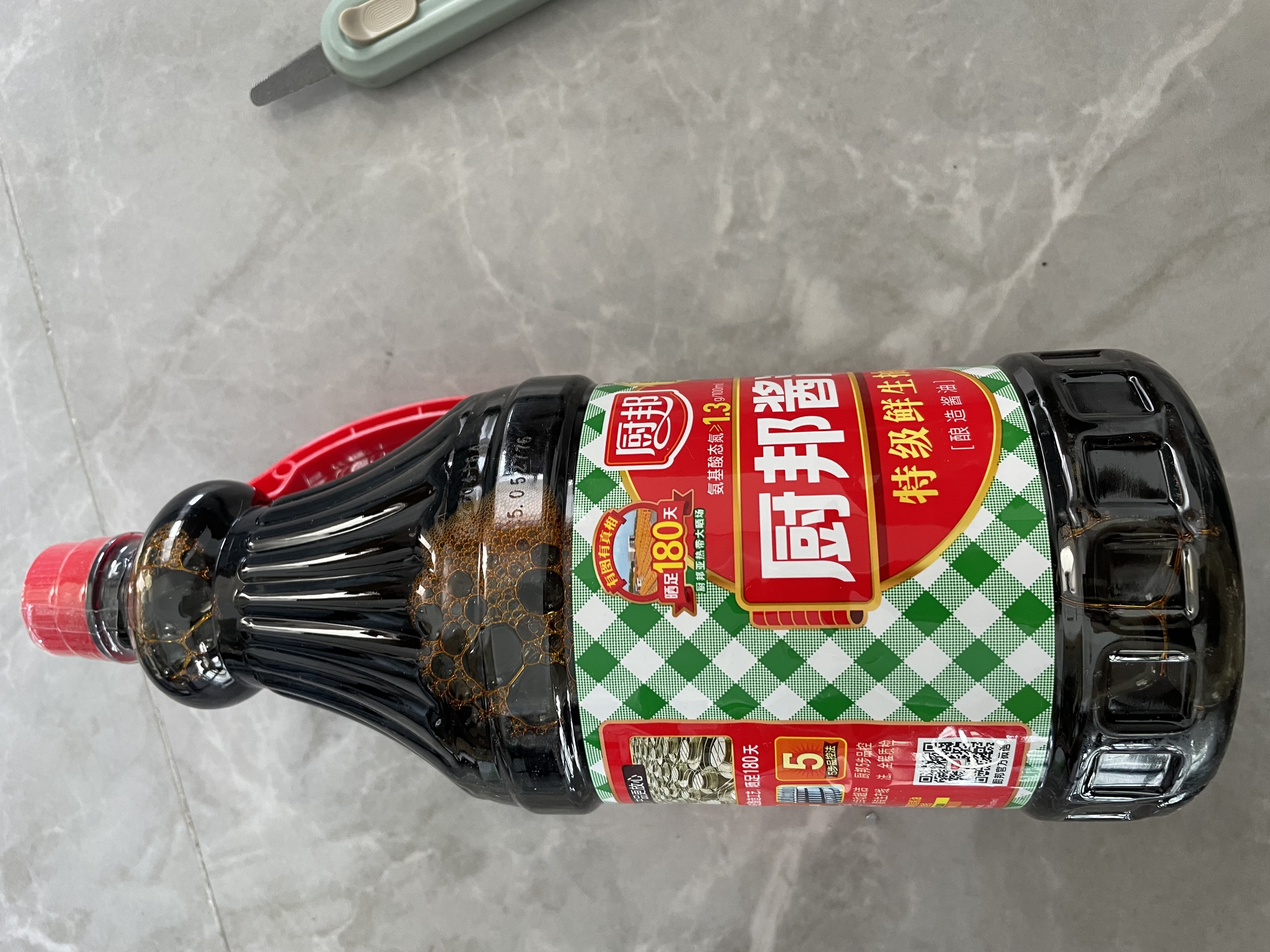 厨邦 经典系列 厨邦酱油1.63L【特级】 高鲜生抽 酱油 炒菜提鲜调味 实拍图