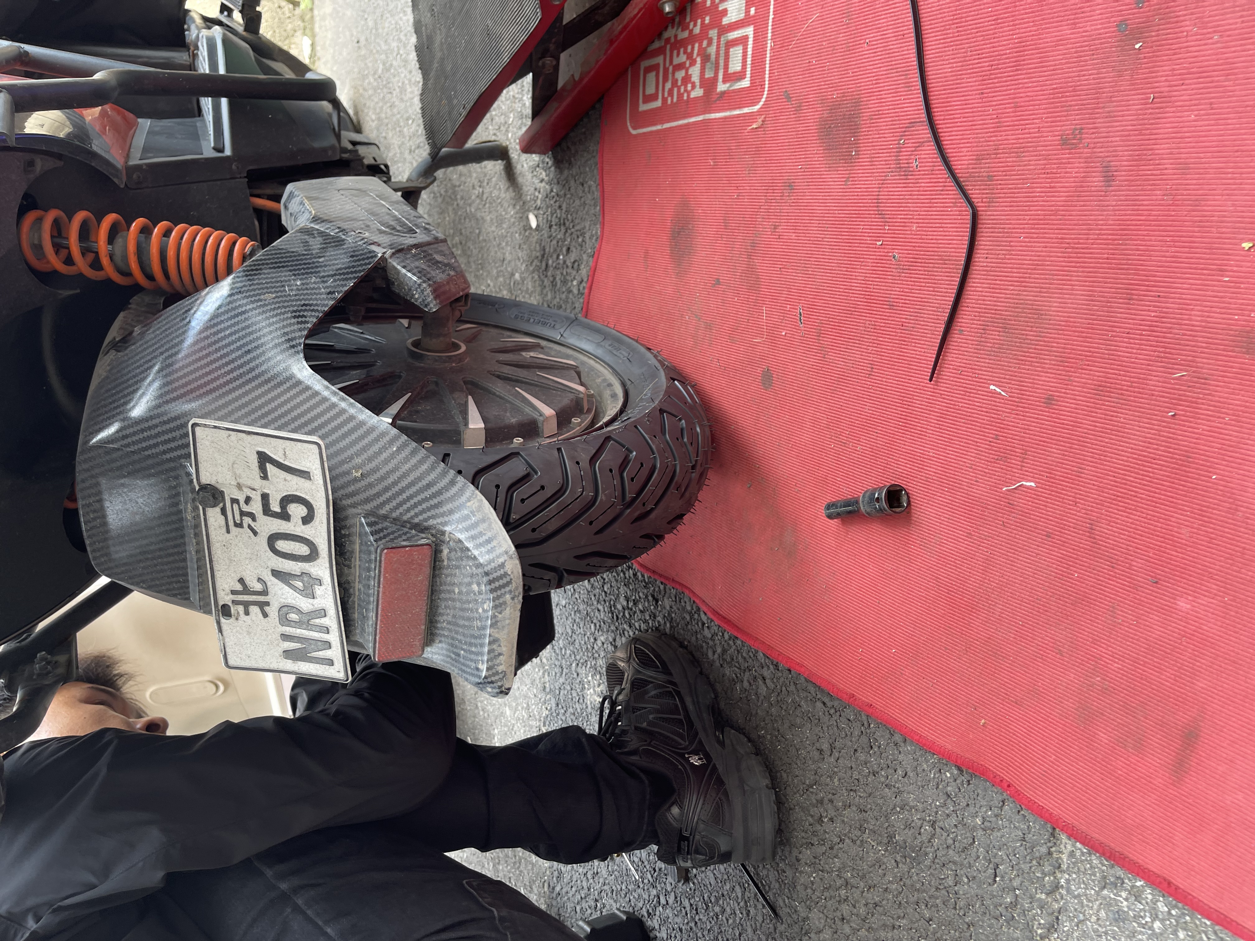 米其林（MICHELIN）摩托车轮胎CITY GRIP SAVER130/70-12 62S 实拍图