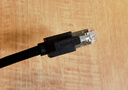 绿联六类屏蔽网线 CAT6类千兆网络连接线 工程家用电脑宽带8芯双绞抗干扰成品跳线 黑2米55172 实拍图