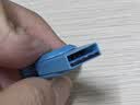 闪迪（SanDisk）128GB Type-C USB3.2 手机U盘DDC3蓝色 读速高达400MB/s 自动备份 手机电脑两用 双接口大容量优盘 实拍图