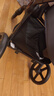 博格步（BUGABOO） FOX CUB 荷兰全功能高景观婴儿推车可坐躺 黑架风暴蓝布组 实拍图