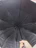小魔全自动晴雨伞男女晴雨两用折叠伞遮阳伞防紫外线黑胶太阳伞自动伞 实拍图