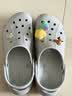 卡骆驰（CROCS）贝雅云彩女士洞洞鞋户外休闲鞋|208186 珍珠白-101(含智必星) 38 (240mm) 实拍图