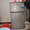 志高（CHIGO）小冰箱迷你小型家用冷藏冷冻两用宿舍出租房用双门办公室电冰箱节能省电 【一级能效】76L银色【全国联保丨节能省电】 实拍图