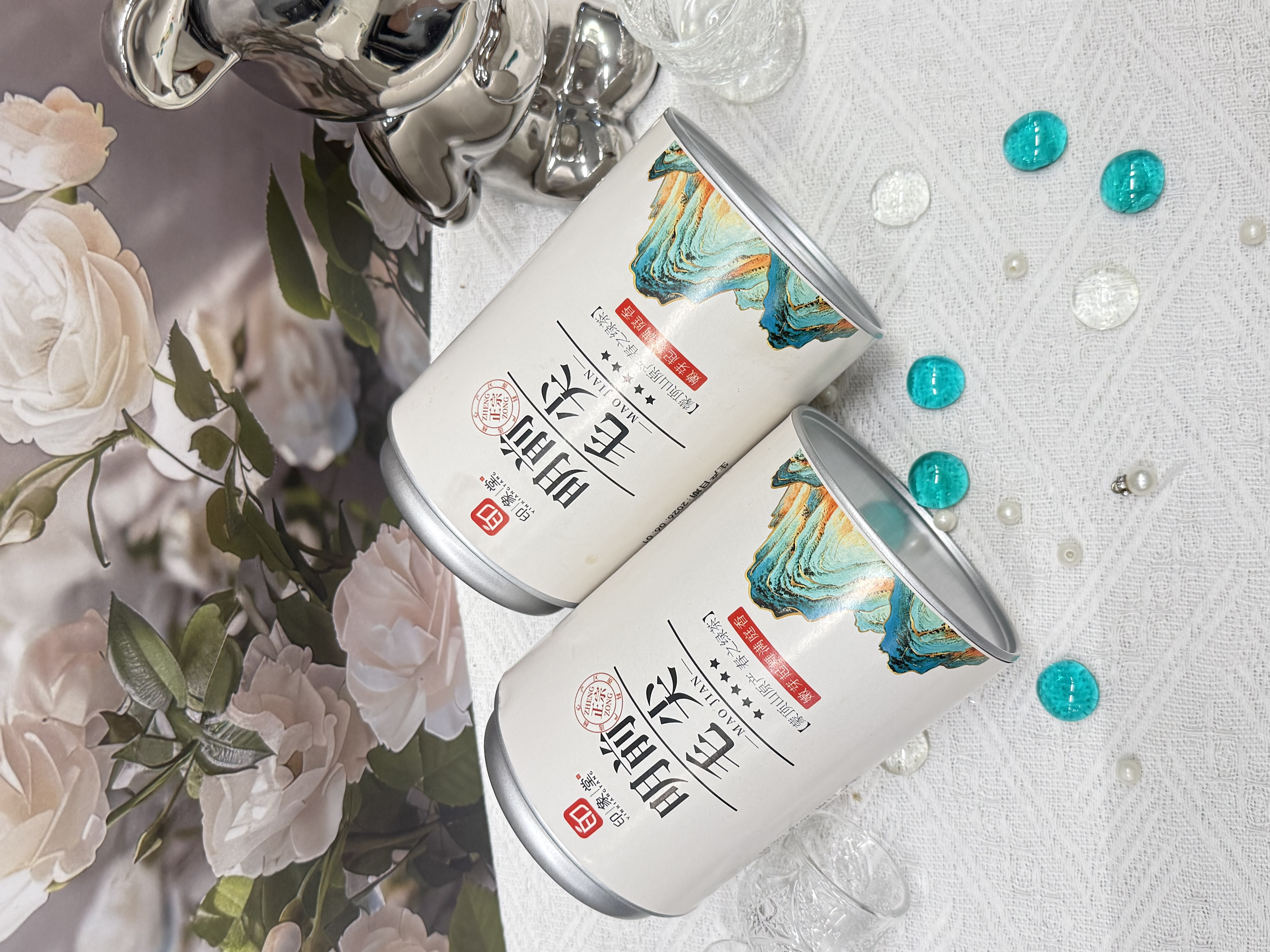 印象堂茶叶特级毛尖绿茶明前春茶蒙顶山原产嫩芽2026新茶自己喝300g礼袋 实拍图
