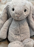Jellycat害羞乳白色邦尼兔动物毛绒玩偶安抚玩偶娃娃送礼生日礼物 害羞银色邦尼兔 Medium 实拍图