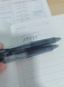 uni三菱 UM-153耐水速记中性笔1.0mm 签字笔书写顺滑 双珠水笔 黑色 5支装 实拍图