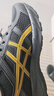 亚瑟士ASICS男子缓震透气跑鞋 GEL-CONTEND 4 黑色/金色 43.5  实拍图