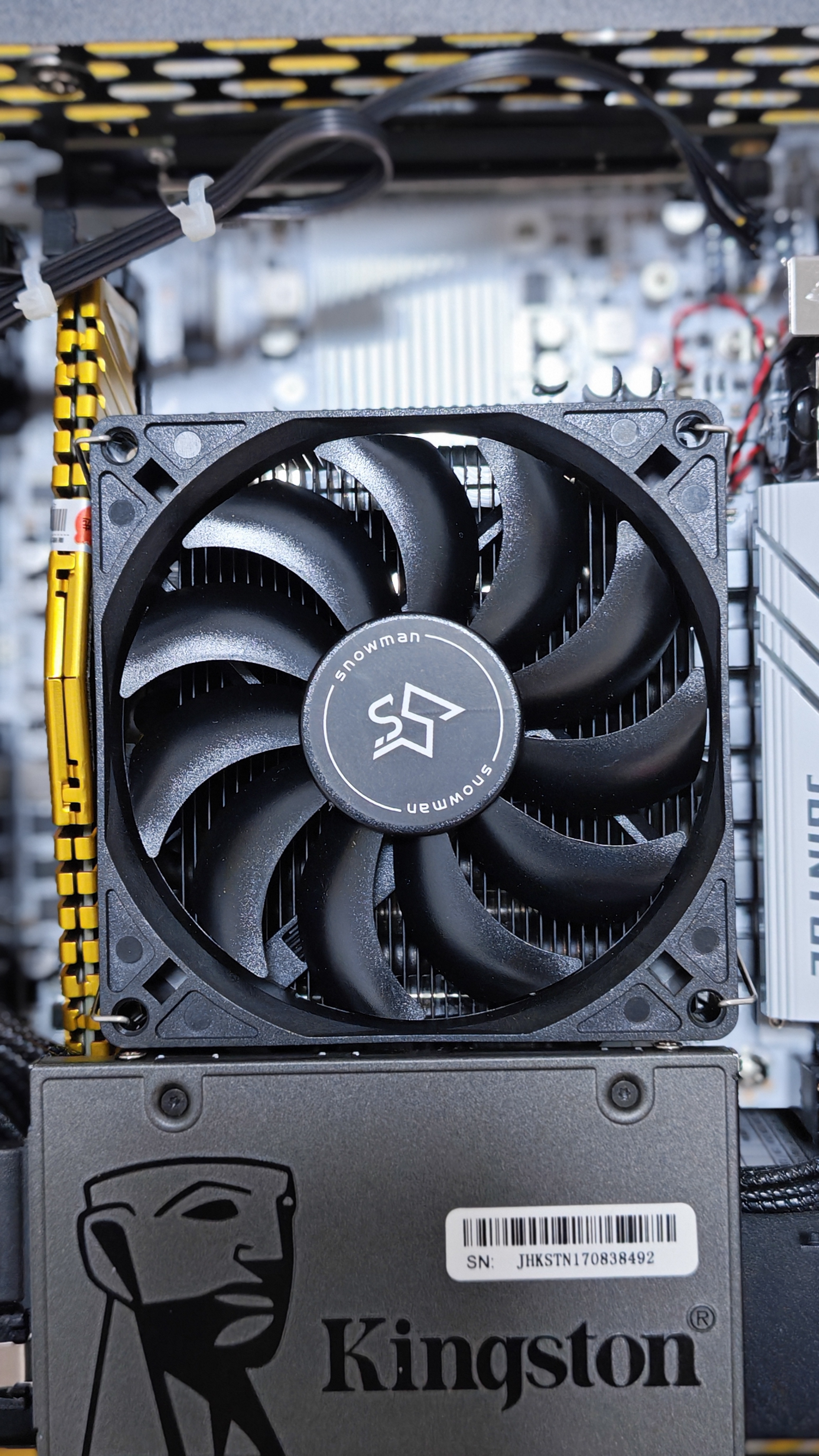 精粤B550i GAMING 迷你ITX主板DDR4内存 支持AM4锐龙 5500X3D/5600/5700X AMD B550/Socket AM4 实拍图