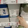 宜家（IKEA）DVALA代芙拉床笠床罩床垫保护罩新款四季通用床单套 床笠120x200cm 灰绿色 实拍图