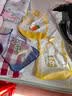宝宝吃饭围兜夏季儿童薄款罩衣防水男女小孩穿衣无袖婴儿防脏围裙 绿色太空龙 90码（适合0-2岁） 实拍图