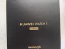 华为（HUAWEI）手表WATCH 5【国补15%】智能运动健康eSIM独立通话血氧呼吸体温监测风险评估送男女士朋友4Pro 42mm金星白丨白色素皮复合表带【皮表带+贴膜】 实拍图