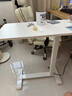 宜家（IKEA）BOLLSIDAN波席当移动床边桌升降桌简易电脑桌家用懒人桌 笔记本电脑支架白色 实拍图