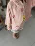 牧萌儿童防晒衣男女童防晒服夏季冰丝凉感宝宝防晒外套披肩 水蜜桃 XL 实拍图